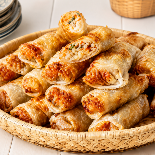 Fried Pork Spring Rolls