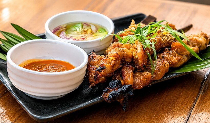 Grilled Chicken Satay