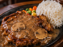 Sizzling Pork Chop