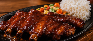 Sizzling Pork Ribs
