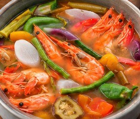 Shrimp Sinigang (Sour Soup)